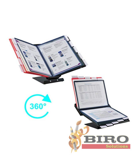 Sistem de prezentare pentru birou/perete, cu 10 rame, ProfiOffice